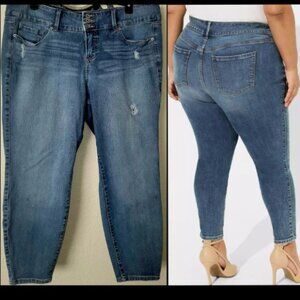 Torrid Jegging Skinny High-Rise Jean Size 22